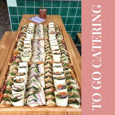 Olive + Co | KC Catering Loaf Sandwiches, Wedding Sandwiches, Large Sandwich, Sandwich Buffet, Sandwich Platter, Fingerfood Party, Party Sandwiches, Party Food Buffet, Party Food Platters