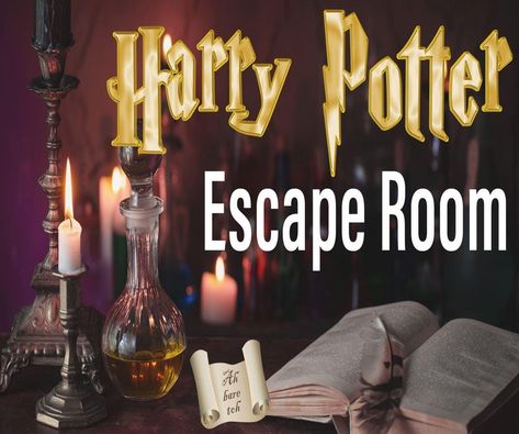 Harry Potter Escape Room for Kids : 10 Steps (with Pictures) - Instructables Harry Potter Escape Room For Kids, Harry Potter Escape Room, Harry Potter Teachers, Escape Room Diy, Family Night Activities, Harry Potter Halloween Party, Room For Kids, Wine Bottle Box, Diy Harry Potter