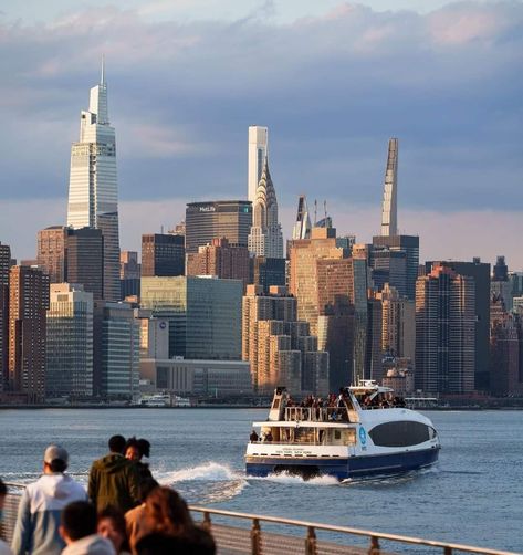 Nyc Ferry Aesthetic, Ferry Aesthetic, Nyc Ferry, Usa Trip, Ferry Boat, East River, New River, Nyc Trip, March 2024