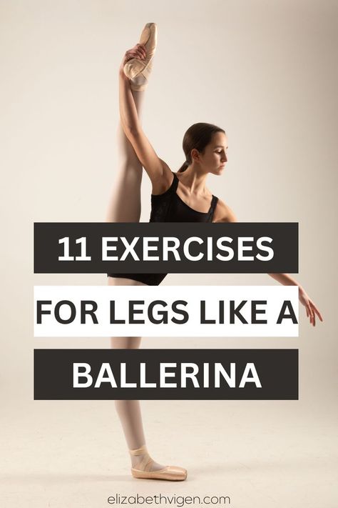 how to get ballerina legs Dance Legs Workout, Ballerina Legs Muscle, Ballet Barre Workout Beginner, Ballet Legs Exercises, Ballerina Exercises At Home, Barre Leg Exercises, Dancers Legs Workout, How To Get Long Lean Legs, How To Get A Ballerina Body Workouts