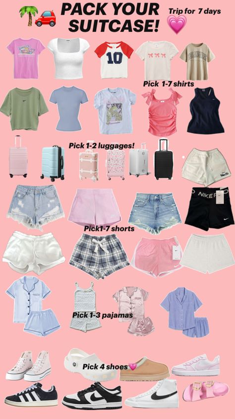 Packing List For 2 Day Trip, 5 Day Trip Packing List Winter, Washington Dc School Trip Packing List, Packing For Road Trip, Cute Easy Outfits For School, Middle School Fashion, Preppy Trends, Pack For Vacation, What To Pack For Vacation