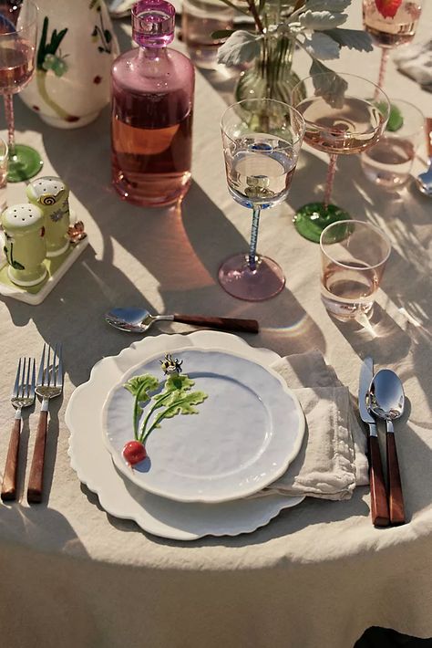 Faye Collection | Anthropologie Anthropologie Tablescape, Anthropologie Aesthetic, Breakfast Design, Table Aesthetic, Food Plates, Expensive Dresses, Wedding Hawaii, Bamboo Plates, Eco Lodge