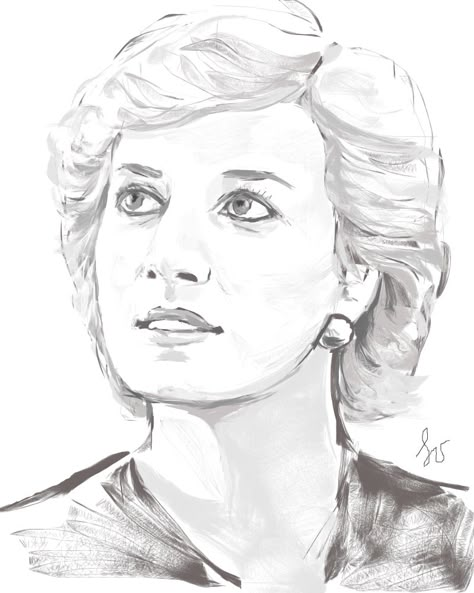 princess_diana art♢♢♢♢♢♢ Princess Diana Sketch, Princess Diana Drawing Art, Princess Diana Art, Diana Drawing, Village Scene Drawing, Beautiful Flower Drawings, Scene Drawing, Disney Princess Drawings, Anatomy Sketches