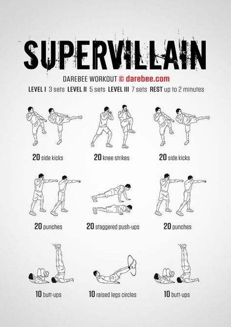 Supervillain PDF free full body workout by Darebee Bakugou Workout Routine, Anime Work Out, Villain Workout, Anime Body Workout, Mha Workout, Fantasy Workout, Marvel Workout, Superhero Workouts, Link Workout