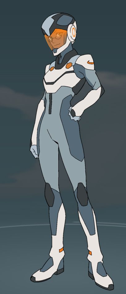 Nadia from Voltron: Legendary Defender in spacesuit Space Clothing Concept, Sci Fi Superhero Suit, Voltron Suit Design, Sci Fi Flight Suit Concept Art, Sci Fi Astronaut Suit, Sci Fi Space Suit Concept Art, Space Suits Drawing, Astronaut Suit Design, Space Explorer Character Design