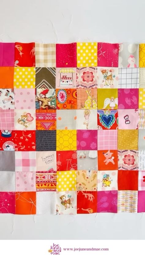 Dompet Koin Diy, Scrappy Patchwork, Projek Menjahit, Quilting Designs Patterns, Scrap Fabric Crafts, Scrap Fabric Projects, Sewing Machine Projects, Quilt Square Patterns, Quilt Sewing Patterns