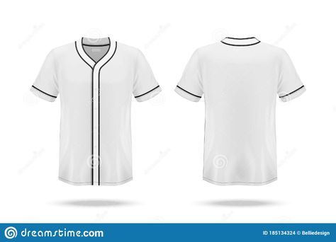 Specification Baseball Jersey T Shirt Mockup Stock Vector - Illustration of specification, front: 185134324 Jersey Mockup Psd Free, Sports Apparel Design, Raglan Tshirt, Jersey Mockup, Jersey Vintage, Clothing Mockup, T Shirt Mockup, Back View, Tshirt Mockup