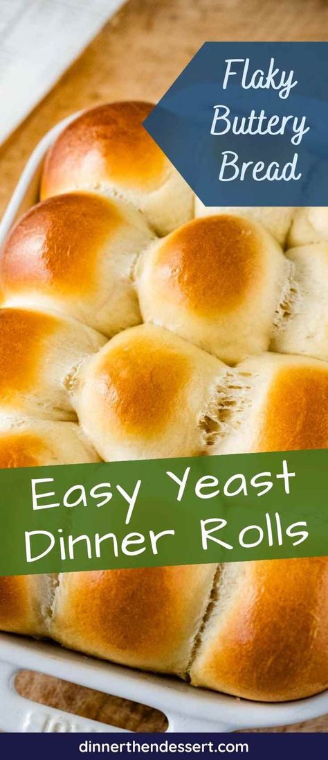 These Yeast Dinner Rolls are delicious, buttery, soft, flaky, and easy to make from scratch. Your whole family will love each bite! Easy Yeast Dinner Rolls, Rapid Rise Yeast Rolls Recipe, Yeast Rolls Without Stand Mixer, Old Fashioned Yeast Rolls, Things To Make With Yeast, Homemade Yeast Rolls Easy, Easy Dinner Rolls Recipe Quick, Fast Dinner Rolls, Old Fashioned Yeast Rolls Recipe