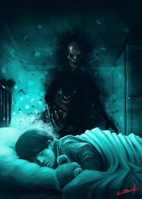 Watching you while you're sleeping... Shadow People, The Boogeyman, Dark Artwork, World Of Darkness, Dark Art Illustrations, Scary Art, Creepy Art, Monster Art, Gothic Art