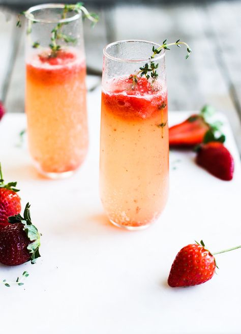 Strawberry Bellinis: My Diary of Us Homemade Summer Drinks, Strawberry Bellini, Frozen Drink Recipes, Yummy Summer Drinks, Strawberry Festival, Slushie Recipe, Coctails Recipes, My Diary, Pumpkin Caramel