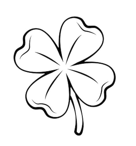 Four Leaf Clover Tattoo Outline, Four Leaf Clover Tattoo Stencil, 4 Leaf Clover Outline, 4 Leaf Clover Tattoo Design, Four Leaf Clover Outline, Four Leaf Clover Tattoo Design, 4 Leaf Clover Tattoo For Women, 4leaf Clover Tattoo, 4 Leaf Clover Drawing