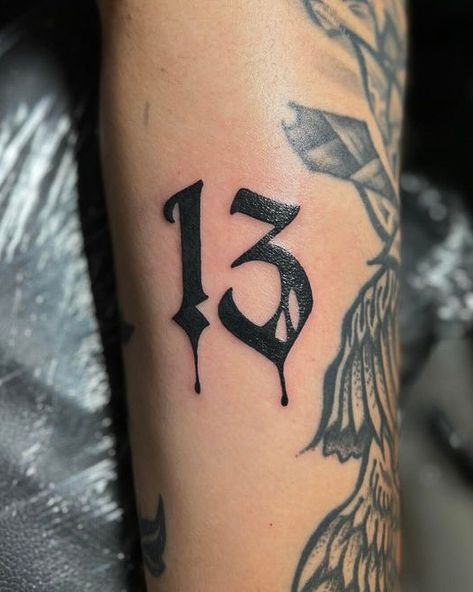 Lucky number 13 🖤

Tatted by @santanainkk

Soho, Union Square, and Williamsburg 
11AM-9PM 7 DAYS A/W… 🕘
WALK-INZ OR BOOK ONLINE...📕
TATTOOS & PIERCINGS, NO ATTITUDE, NO MISERABLE HOOPS TO JUMP THROUGH...🚫
WALK-INZ WELCOME OR BOOK ONLINE AT
⚔️livebytheswordtattoo.com⚔️
.
.
.
.
#livebythesword #13tattoo #lucky13 #13 #luckynumber13 #nyctattooshop Number 13 Tattoos, Lucky Number 13, Nyc Tattoo, 13 Tattoos, Lucky 13, Number 13, Union Square, Lucky Number, Tattoos And Piercings