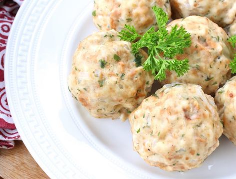 Authentic Semmelknödel (German Bread Dumplings) - The Daring Gourmet Knodel Recipe, German Bread Dumplings, Bread Dumplings Recipes, Daring Gourmet, German Food Authentic, Bread Dumplings, German Bread, Austrian Recipes, German Recipes