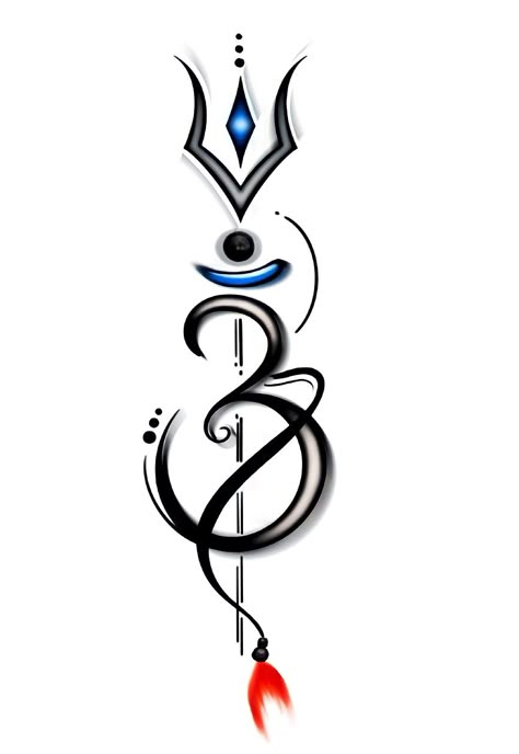 Shoolam Tattoo Design, Om Trishul Tattoo Design, Om With Trishul Tattoo Design, Om Trishul Tattoo, Lord Shiva Tattoo, Trishul Tattoo Designs, Om Symbol Wallpaper, Mahadev Tattoo, Trishul Tattoo