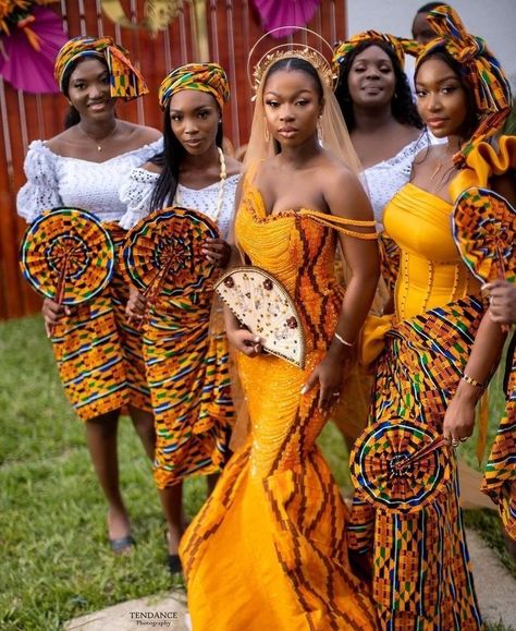 Zimbabwean Wedding Attire, Ivory Coast Traditional Dress, Traditional Ghanaian Wedding Dresses, Congolese Traditional Clothing, Ghanaian Wedding Dress, Ghanaian Traditional Wedding Dresses, Ghana Traditional Wedding Dresses, Ghana Dress Styles, Kente Wedding Dress