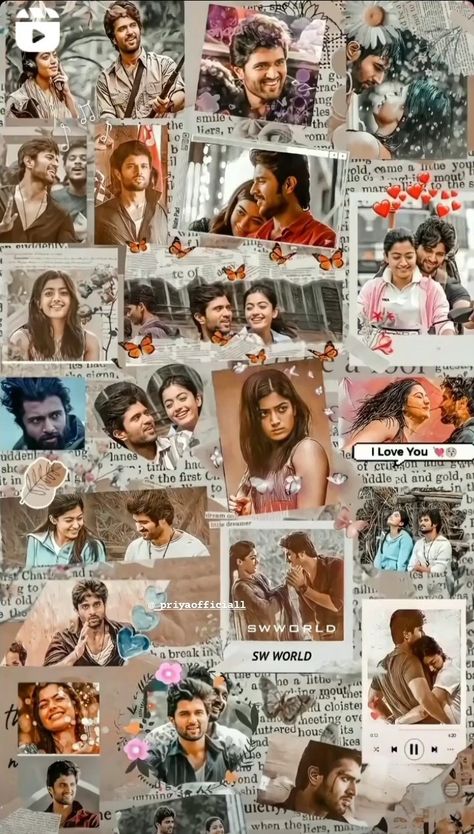 Dear Comrade Wallpapers Hd, Dear Comrade Pics Hd, Dear Comrade Pics, Bollywood Journal, Dear Comrade, Love Feeling Images, Movie Collage, Classic Films Posters, Cute Movie Scenes