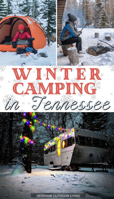 Best Places To Go Winter Camping In Tennessee • Roan Mountain State Park • Yarberry Campground • Montgomery Bell State Park • Whispering River RV Resort • Cades Cove Campground Camping In Tennessee, Tennessee Road Trip, Roan Mountain, Four Season Tent, Camping Park, Best Tents For Camping, Tennessee Travel, Best Campgrounds, Cross Country Road Trip