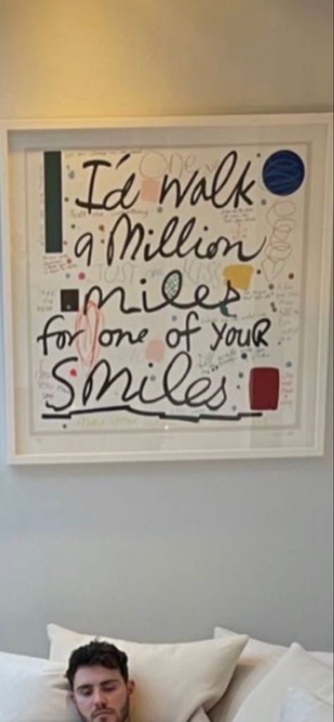 Id walk a million miles for one of your smiles One In A Million Quotes, Wolf Room, Wall Art, Quotes, Wall, Quick Saves, Art