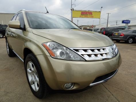 Bold in Gold! This Texas-Owned 2007 #Nissan #Murano SE #AWD #SUV with Leather, Sunroof, Backup Cam, Just 114K & a Clean CARFAX Makes Quite a Statement at Just $7,990! -- http://www.hertelautogroup.com/2007-Nissan-Murano/Used-SUV/FortWorth-TX/9204816/Details.aspx  #nissanmurano #luxurysuv #firstcar #goodcar 2007 Nissan Murano, Nissan Murano, Luxury Suv, First Car, Car Door, Nissan, Suv, Texas, Vehicles