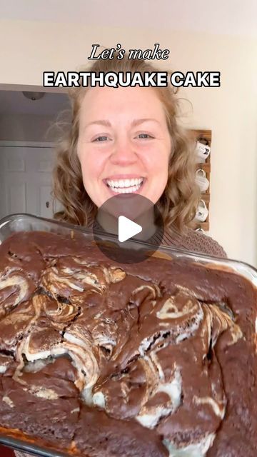 Beth Baumgartner on Instagram: "Have you ever heard of earthquake cake? 👀  This delicious dessert starts with a box of german chocolate cake mix, combined with coconut, chocolate chips, pecans, and a yummy cream cheese swirl!  Comment “cake” for the recipe!  #blogger #food #foodblogger #dessert #michiganblogger #bakery #bakinggoals #ohmyyum #recipes #recipe #recipedeveloper #easyrecipe #cake #earthquake   https://thefirstyearblog.com/earthquake-cake/" German Cake Mix Recipes, German Chocolate Earthquake Cake, Garbage Cake, Earthquake Cake Recipe German Chocolate, Earthquake Cake Recipe, Earthquake Cake Recipes, Earthquake Cake, German Chocolate Cake Mix, Almond Joy