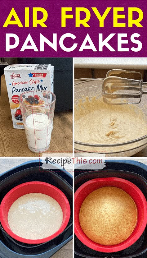 Air Fryer Pancakes Parchment Paper, Air Fry Pancakes, Pancakes Airfryer, Airfryer Pancakes, Pancake Hacks, Pancake Air Fryer, Pancakes In Air Fryer, Air Fryer Pancakes, Pancakes On A Stick