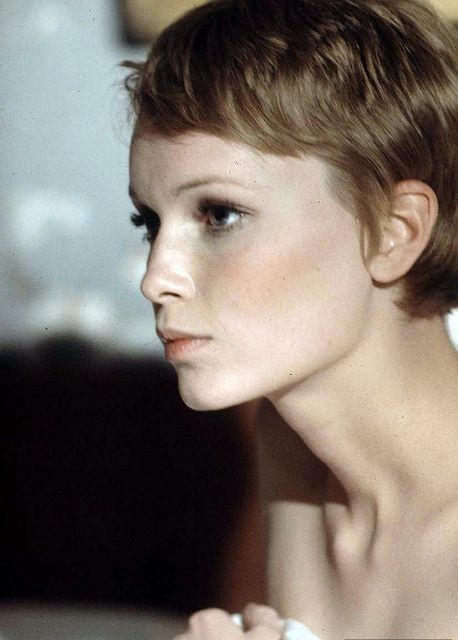 Mia Farrow Buzzed Hair, Mia Farrow, Pixie Hair, Short Pixie Cut, Brigitte Bardot, Short Pixie, Famous Faces, Pixie Hairstyles, Short Cuts