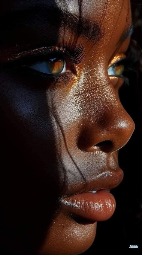 Dark Skin Beauty, Face Photography, East Africa, Black Women Art, Brown Skin, Beautiful Black Women, Beautiful Eyes, Portrait Art, Black Art