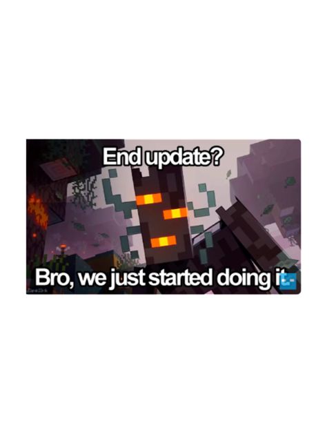 Mojang being sued by a Swedish Youtuber (Kian Brose), Minecraft Mob Vote propaganda, "End Update? We just started doing it", Combat update controversy, The- I mean, "A Minecraft Movie",  Notch confirmed he was going to make a Minecraft 2, whats next- "A Minecraft Move 2".  Also I heard on Bedrock MC's GUI is changing which kinda makes me personally sad because the GUI is nostalgic to me and I didn't think it neded to change :[ but hey its my PERSONAL opinion... I now its only a small thing but-

((Also---- I got this image from Phoenix SC's 
"Once you see this image, you can't unsee it..." video.))

No hate..But I don't think this is going to 'end' up(date) well for Mojang... Just have a bad feelng about this...

#Notch
#Minecraft2
#MOJANG
#Minecraft
#Mc
#Controversy
#MinecraftUpdate
#AMin