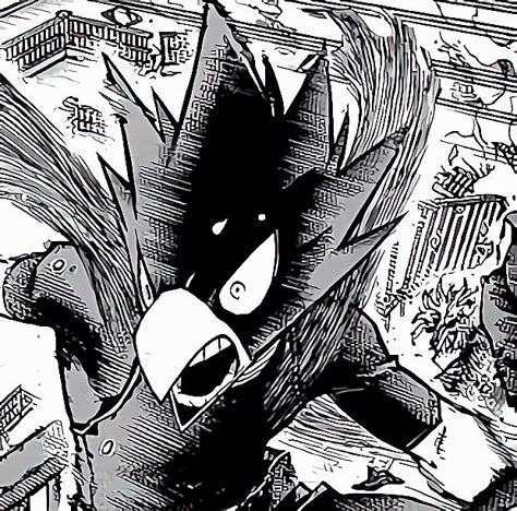 Takoyami My Hero Academia Tokoyami Manga Icon, Fanfic Binding, Tokoyami Manga, Tokoyami Boku No Hero, Mha Pfp, Tokoyami Fumikage, Fumikage Tokoyami, Anime Expressions, Anime Child