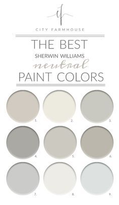 Sherwin Williams Paint Neutral, Paint House, Best Neutral Paint Colors, Room Neutral, Farmhouse Paint Colors, Farmhouse Paint, Farm House Colors, Neutral Paint Colors, Sherwin Williams Paint Colors