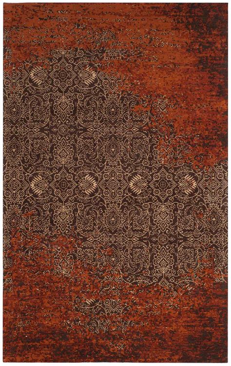 Rust Rug, Turkish Design, Rug Texture, Rug Direct, Classic Rugs, Carpet Design, Brown Area Rugs, Abstract Rug, Vintage Area Rugs