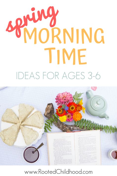 Spring Morning Time - Rooted Childhood Waldorf Spring, Charlotte Mason Preschool, Waldorf Preschool, Rainbow Songs, Composer Study, Relaxed Homeschooling, Charlotte Mason Homeschool, Toddler Homeschool, Poetry For Kids