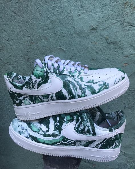 Hydro dipping style if you like this pin it even share , thank you Hydro Dipped Shoes, Hydro Dip Shoes, Hydro Dipping Shoes, Nike Custom Shoes Air Force, Hydro Dripping, Custom Hey Dudes, Dino Costume, Nike Custom, Tie Dye Shoes