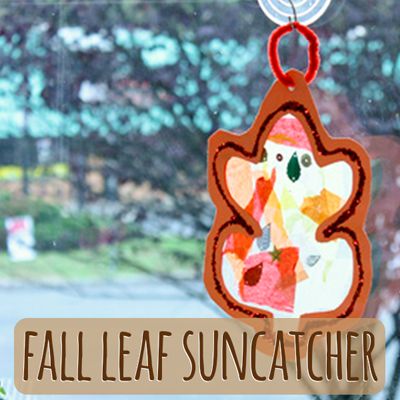 Craft Project Ideas - The Craftiest Corner of the Internet! Leaf Suncatcher, Craft Project Ideas, Suncatcher Craft, Fall Leaf, Sun Catcher, Arts And Crafts For Kids, Craft Activities, Project Ideas, Suncatchers