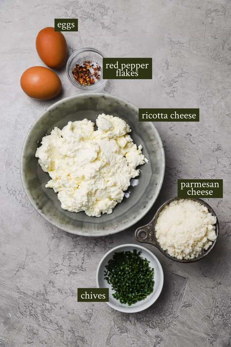 Sleeve Bariatric, Bariatric Tips, Work Breakfast, Ricotta Cheese Recipes, Quick Appetizer, Baked Ricotta, Cheesy Appetizer, Ricotta Recipes, Quick And Easy Appetizers