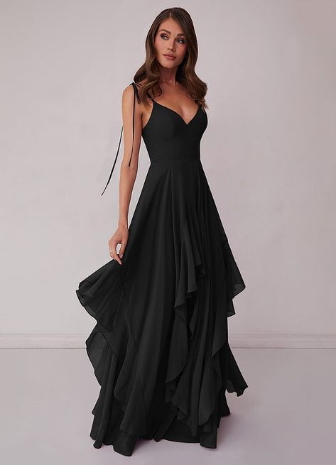 Chiffon Black Dress, 2026 Wedding, Black Bridesmaid Dress, Maternity Bridesmaid Dresses, Black Chiffon Dress, Black Bridesmaid, Blue Bridesmaid Dress, Modest Bridesmaid Dresses, Azazie Bridesmaid Dresses