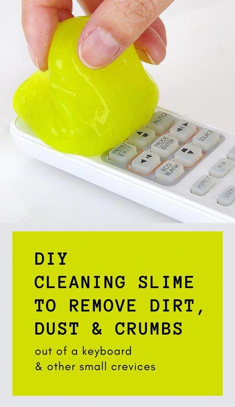 Diy Cleaning Slime, Cleaning Slime, Diy Menu, Remove Rust, A Keyboard, Diy Vanity, Food Scraps, Car Cleaning Hacks, Slime Recipe