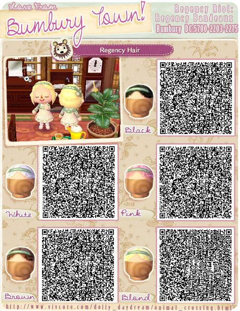 New Leaf Hair Guide, Acnl Outfits, Animal Crossing New Leaf Qr Codes, Animal Crossing Hair, Acnl Clothes, Animal Whisperer, Animale Crossing, Animal Crossing Qr Codes, Acnl Qr Codes