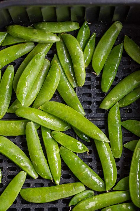 Air fryer snap peas get roasted in the air fryer and nicely caramelized. The air fryer brings out the natural sweetness of the snap peas. Air Fryer Snap Peas, Pea Pods, Air Fryer Recipes Healthy, Snap Peas, Fryer Recipes, Air Fryer Recipes, Recipes Healthy, Sweet Pea, The Natural