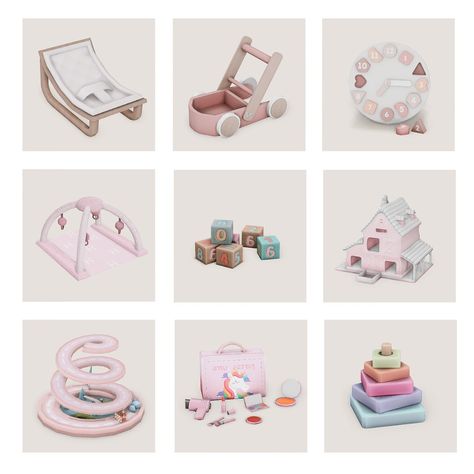 (14) #ccrecs – @boujeesimss on Tumblr Girl Essentials, Sims Baby, Sims 4 Family, The Sims 4 Pc, Sims 4 Bedroom, Free Sims 4, Tumblr Sims 4, Toy Toy, Sims 4 Expansions