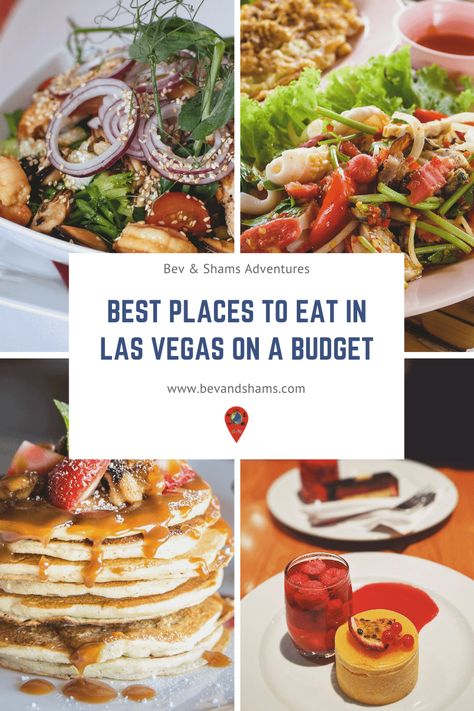 Best places to eat in Las Vegas on a budget - Bev & Shams Adventures Best Restaurants In Vegas, Restaurants In Vegas, Las Vegas Buffet, Best Buffet, Cosmopolitan Las Vegas, Vegas Food, Paris Las Vegas, Best Fast Food, Holiday Train