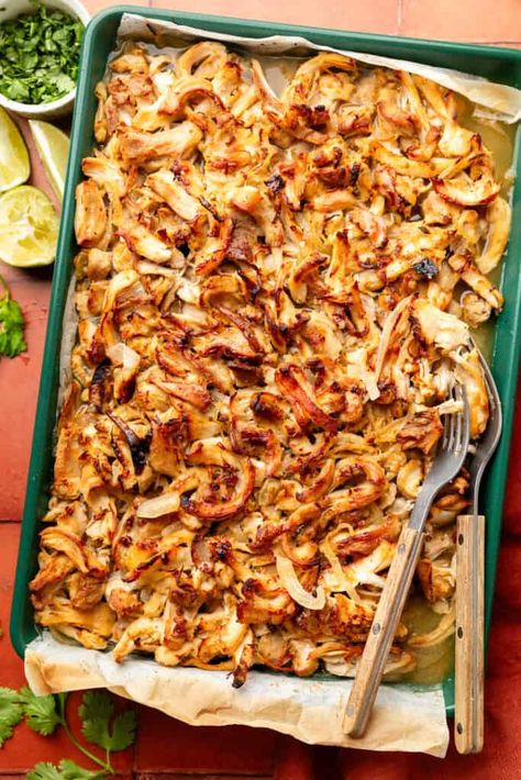 Slow Cooker Chicken Carnitas Slow Cooker Chicken Carnitas, Chicken Carnitas Crockpot, Carnitas Crockpot, Chicken Carnitas, Slow Cooker Carnitas, Bbq Chicken Sliders, Slow Cooker Shredded Chicken, Bbq Chicken Thighs, Cilantro Recipes