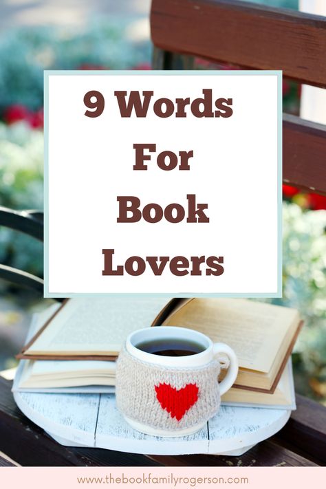 9 words that book lovers, book nerds, bibliophiles and bookworms will appreciate! Bookish Words, Insta Bio Ideas For Book Lovers, Nicknames For Book Lovers, Words For Book Lovers, Bibliophile Quotes, Bibliophile Aesthetic, Book Lovers Book, Book Obsession, Inspirational Quotes From Books