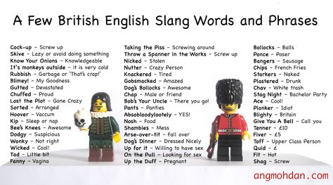 What the British Say, Versus What They Mean - angmohdan British Sayings, British People Be Like, Funny British Sayings, American Phrases, Slang Quotes, British Quotes, British Slang Words, British And American English, American Slang