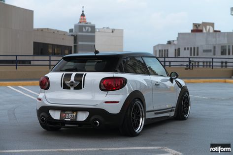 Stylish Mini Paceman Gets Some Custom Touches and Beautiful Rotiform Rims Mini Cooper Paceman Custom, Mini Paceman Custom, Rover Mini Cooper, Mini Cooper Custom, Mini Cooper Paceman, Mini Paceman, Mini Cooper Classic, Mini Copper, Mini Cooper Countryman