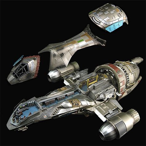 Firefly's Serenity Finally Gets the Detailed Cutaway Model It Deserves Firefly Ship, Serenity Ship, Firefly Series, Serenity (firefly), Geek Toys, Sci Fi Tv Series, Sci Fi Spaceships, Sci Fi Tv, Sci Fi Ships