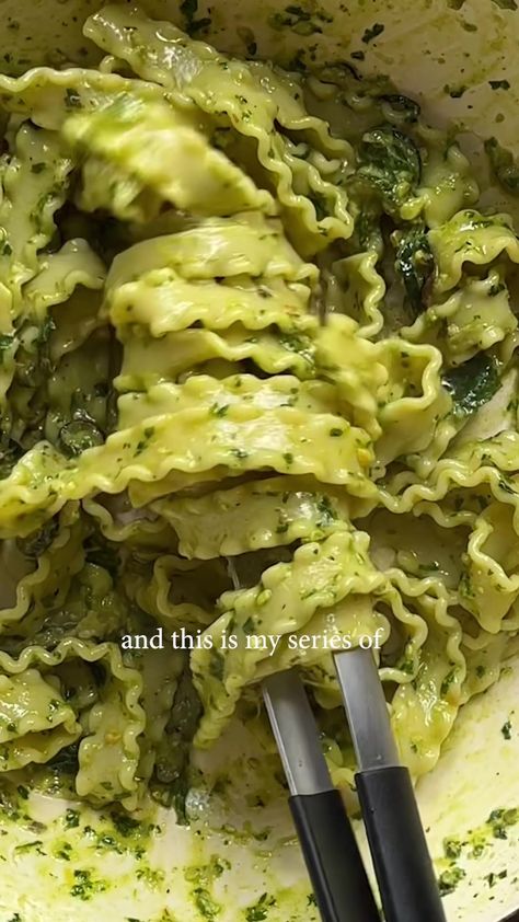 Fried courgettes, mafaldine pasta, herby pistachio sauce. Heaven. #veg... | Pasta Recipes | TikTok Mafaldine Pasta Recipes, Pasta Recipes Tiktok, Pistachio Pasta, Veg Pasta Recipes, Mafaldine Pasta, Pistachio Sauce, Veg Pasta, Cooking Tiktok, Recipes Tiktok