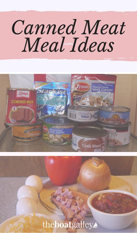 Cheap Canned Food Recipes, Potted Meat Recipes Canned, Canned Good Meals, Camping Meal No Refrigeration, Canned Meat Meals, Beef In A Can Recipes, Canned Meat Recipes Dinners, Emergency Meals Easy Recipes, Can Beef Recipes