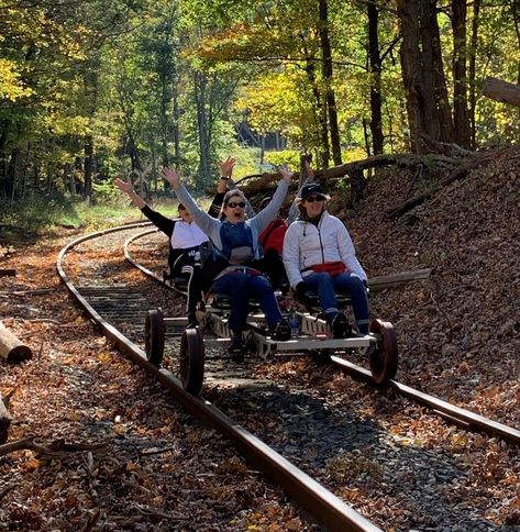 Michigan’s first rail-bike adventures will roll this summer near Traverse City Michigan Road Trip, City Winery, Michigan Vacations, Traverse City Michigan, Scenic Railroads, Railroad History, Pedal Power, Michigan Travel, River Boat