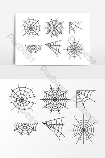 Spider Web Png, Halloween Party Poster, Web Spider, Spiders Scary, Pumpkin Vector, Spider Halloween, Halloween Vector, Valentines Day Background, Spider Webs